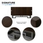 Signature Living Modern Walnut Coffee Table - Image 2